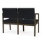 Lesro Lenox 2 Seat Tandem Seating W/ No Center Arm, 43.5 in W 24.5 in L 32 in H LS2101 - alternate 2